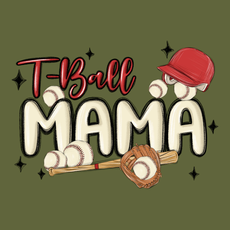 T Ball Mama Baseball Classic Tee by MaliasSmallBusiness | Teevron