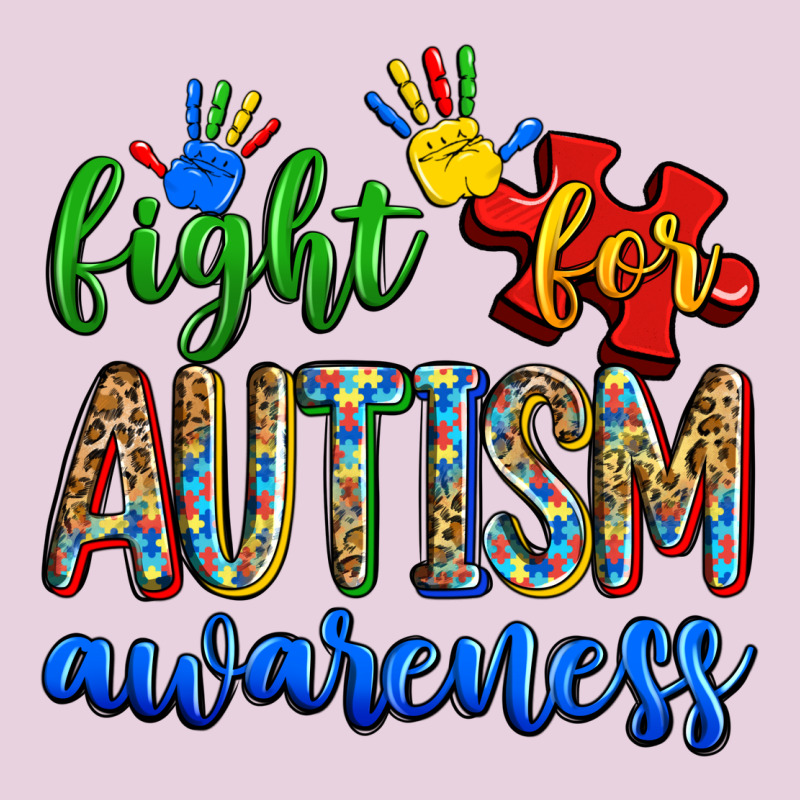 Fight For Autism Awareness Ladies Tee by Zillion Design Studio | Teevron