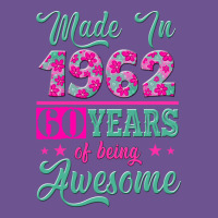 Made In 1962, 60 Years Of Being Awesome Vintage Tee | Teevron