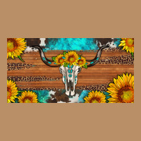 Longhorn Bull Skull License Plate Vintage Hoodie | Teevron