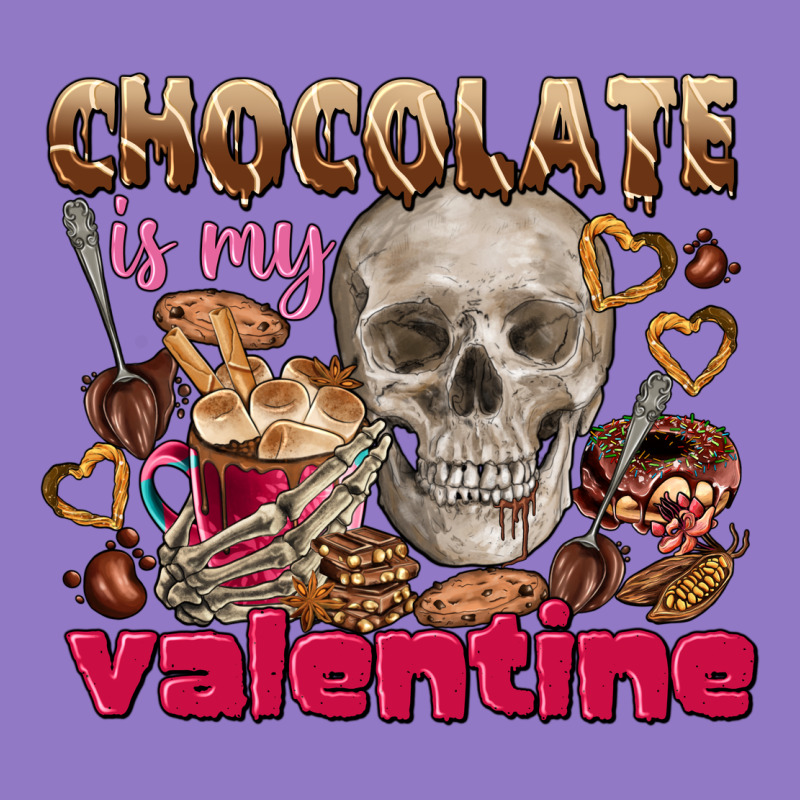 Skull Chocolate Is My Valentine Urban Hoodie by FaDigitalArtStudio | Teevron