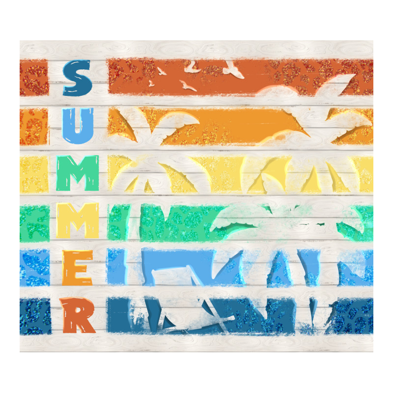 Retro Summer Premium Hoodie by TumblerDesignByShophia | Teevron