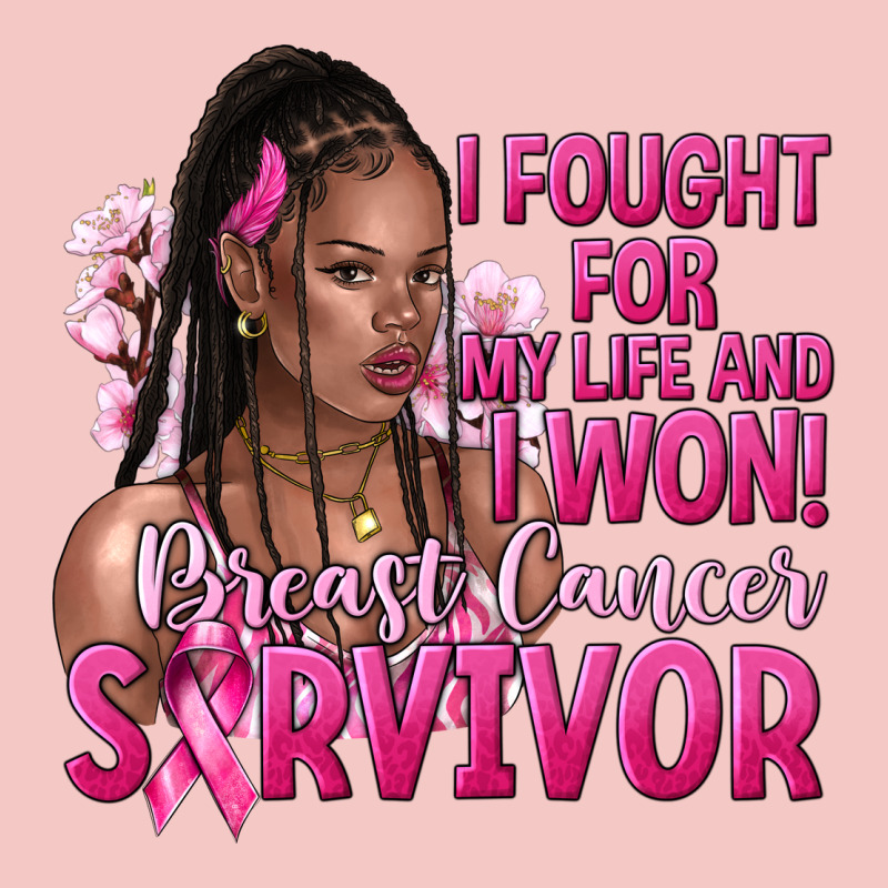 I Fought For My Life And I Won Afro Woman Urban Heavy Tee by NancyCooperArtShop | Teevron