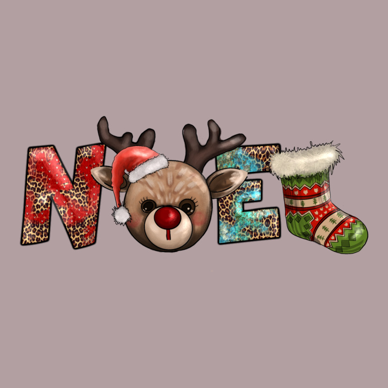 Noel With Sock And Reindeer Vintage Hoodie by AdoDesignShop | Teevron