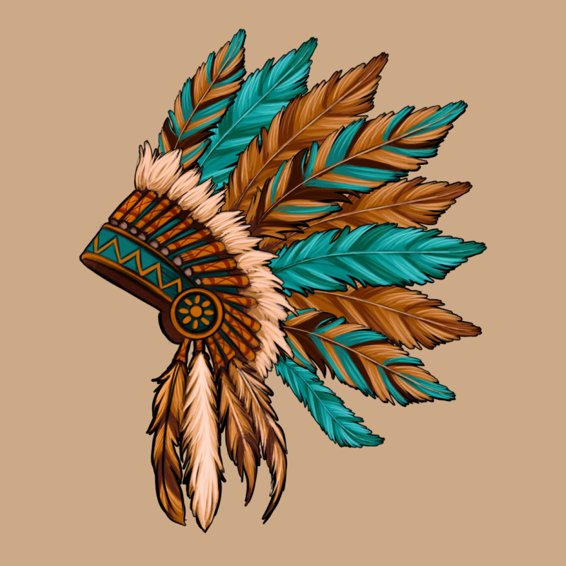 Native American Indian Headdress Vintage Hoodie by Artiststas | Teevron
