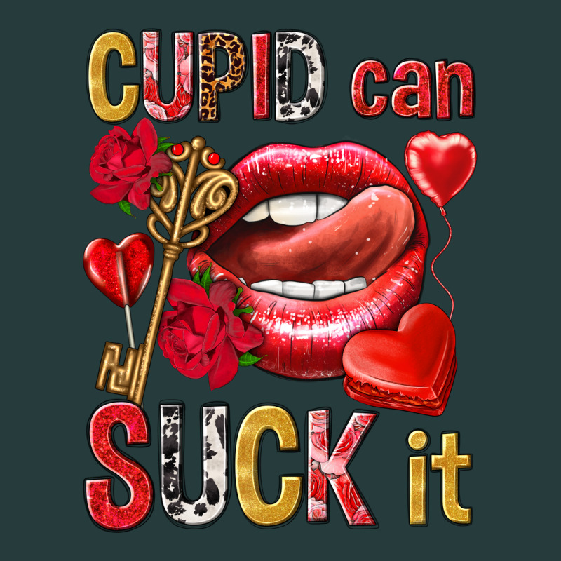 Cupid Can Suck It Valentine's Day Premium Hoodie by HowdyJamesFarm | Teevron