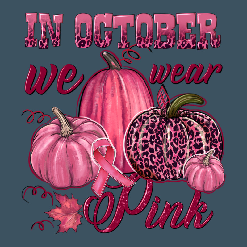 In October We Wear Pink Urban Heavy Tee by NancyCooperArtShop | Teevron