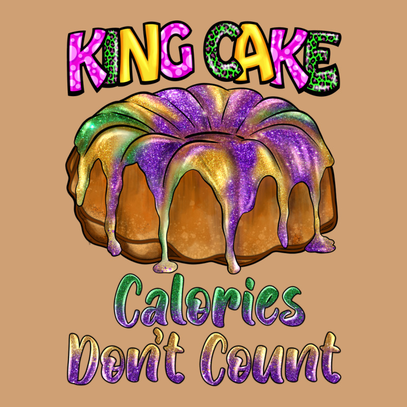 Mardi Gras King Cage Calories Don't Count Vintage Tee by BarkalooDesign | Teevron