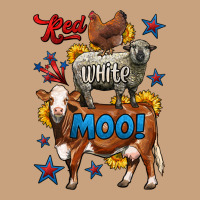 Red White Moo Farm Animals 4th Of July Vintage Tee | Teevron