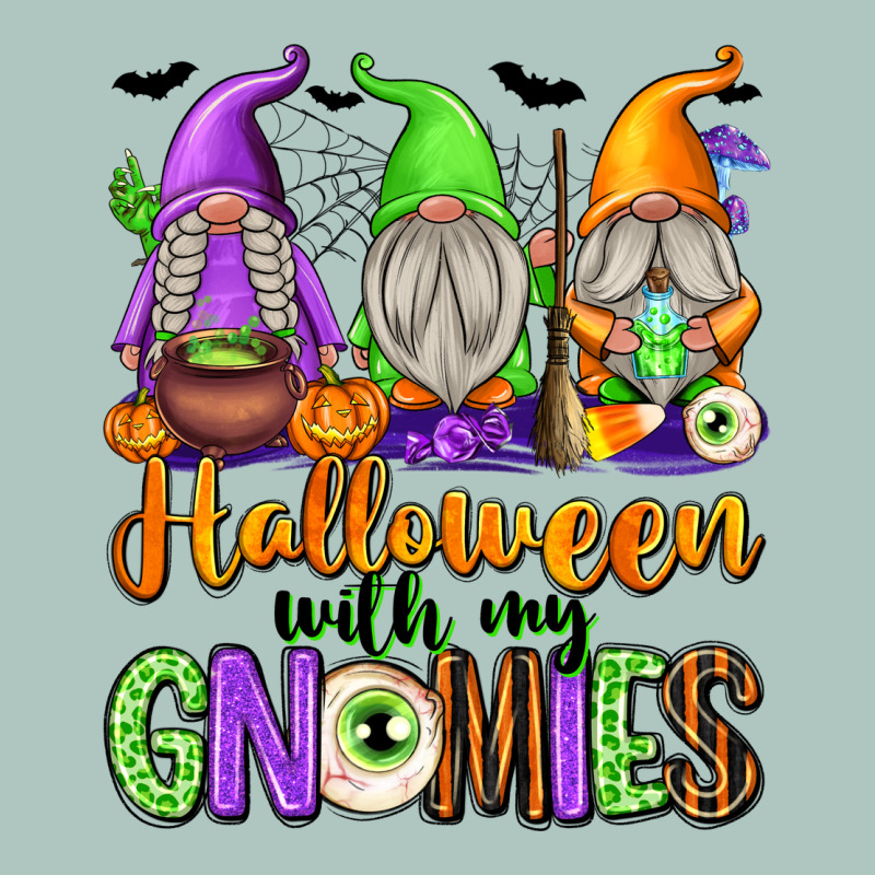 Halloween With My Gnomes Premium Sweatshirt by texasbilliewilder | Teevron