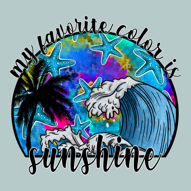 My Favorite Color Is Sunshine Heavy Core Tee by SublimationCraftShop | Teevron