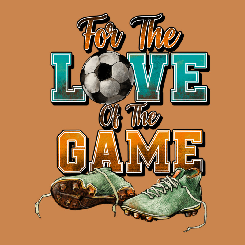 For The Love Of The Game Soccer Heavyweight Hoodie by NancyCooperArtShop | Teevron