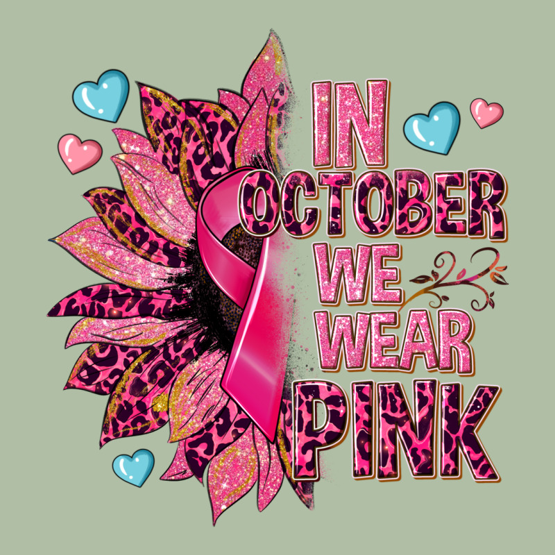 In October We Wear Pink Urban Heavy Tee by NancyCooperArtShop | Teevron