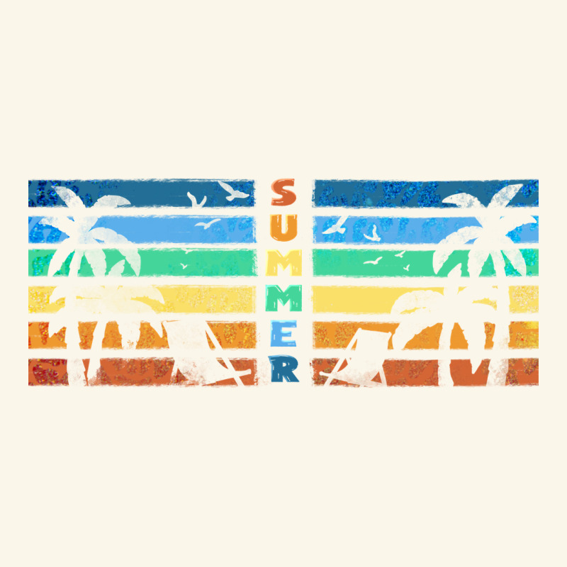 Retro Summer Premium Hoodie by TumblerDesignByShophia | Teevron