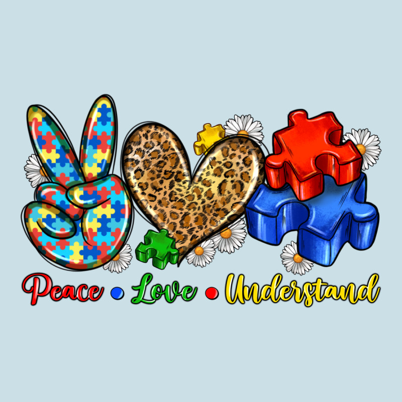 Peace Love Understand Ladies Tee by Zillion Design Studio | Teevron