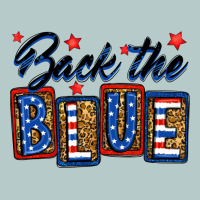 Back The Blue Heavy Core Tee | Teevron