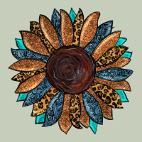 Fall Tooled Lather Leopard Ladies Tee | Teevron