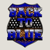 Back The Blue Heavy Core Tee | Teevron