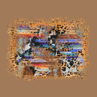 Aztec Leopard Cowhide Wood Western Background Classic Tee | Teevron