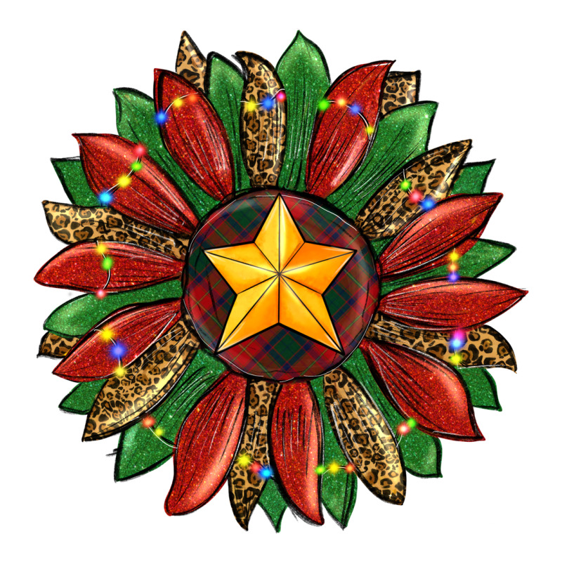 Christmas Sunflower Ladies Tee by RanaPortraitStore | Teevron