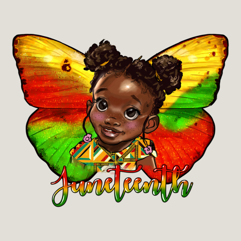 Juneteenth Butterfly Black Girl Heavy Core Tee by HRA Design Shop | Teevron
