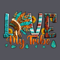 Love My Tribe Native American Indian Headdress Vintage Hoodie | Teevron