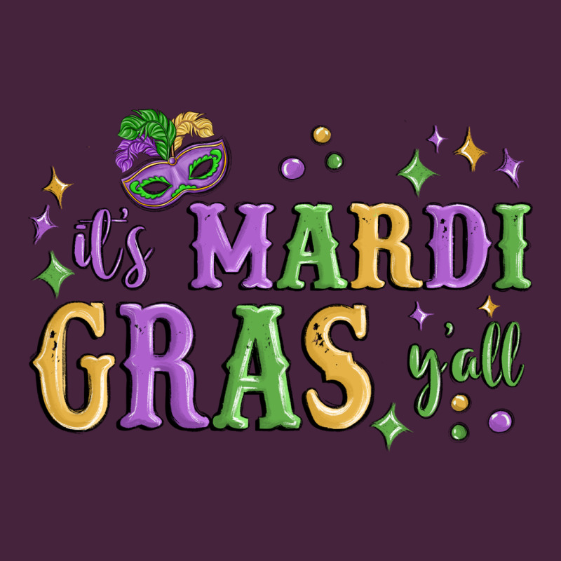 It's Mardi Gras Y'all Long Sleeve Tee by MaliasSmallBusiness | Teevron