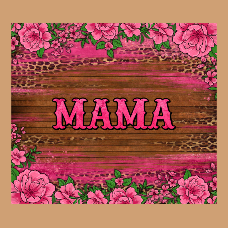 Floral Leopard Mama Tumbler Vintage Tee by BarkalooDesign | Teevron