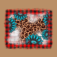 Christmas Gemstone Leopard Background Vintage Hoodie | Teevron