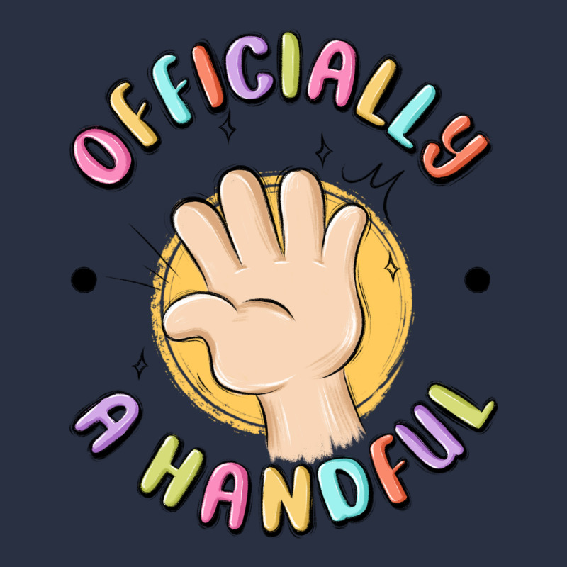 Officially A Handful Heavyweight Sweatshirt by MaliasSmallBusiness | Teevron