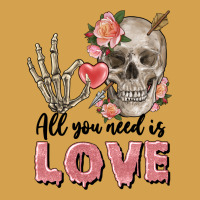 Skull All You Need Is Love Urban Hoodie | Teevron