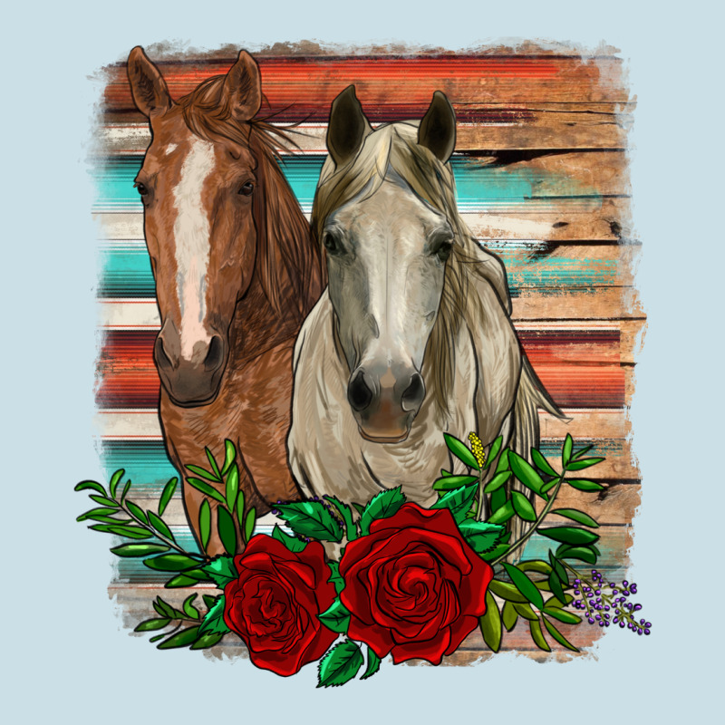 Horses With Roses Ladies Tee by RanaPortraitStore | Teevron