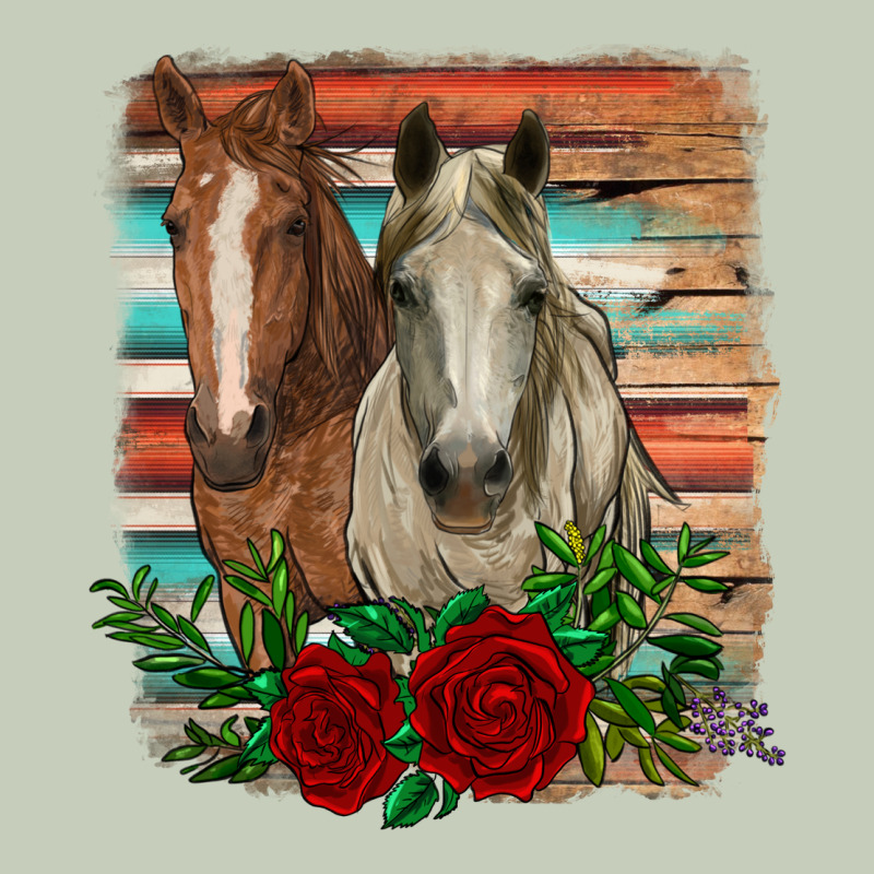 Horses With Roses Ladies Tee by RanaPortraitStore | Teevron