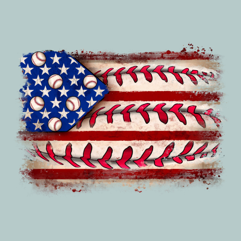 Baseball American Flag Heavy Core Tee by Neo Western | Teevron