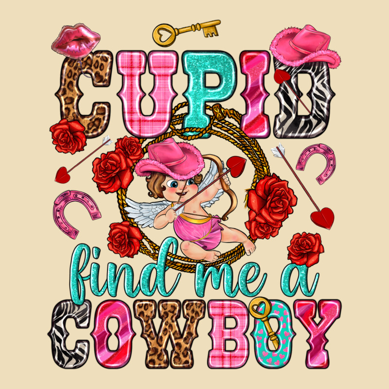 Cupid Find Me A Cowboy Valentine's Day Premium Hoodie by HowdyJamesFarm | Teevron