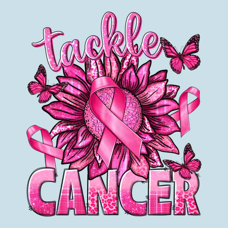 Tackle Cancer With Sunflower Ladies Tee by texasbilliewilder | Teevron