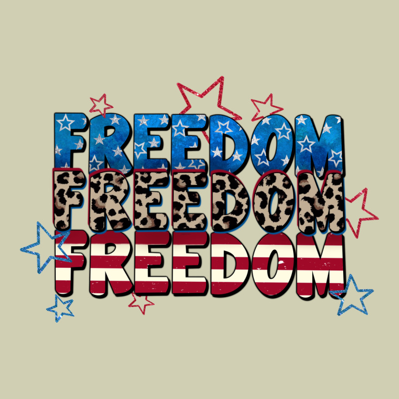Freedom Freedom Freedom 4th Of July Heavy Core Tee by CowGirlArtShop | Teevron