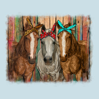 Horses With Bandanas Ladies Tee | Teevron