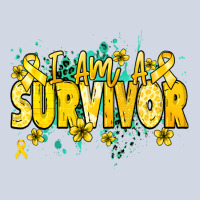 I Am A Survivor Yellow Ribbon Premium Sweatshirt | Teevron