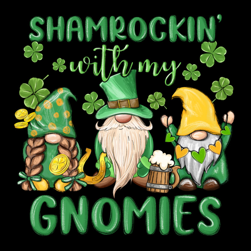Shamrock With My Gnomies Heavyweight Sweatshirt by MaliasSmallBusiness | Teevron