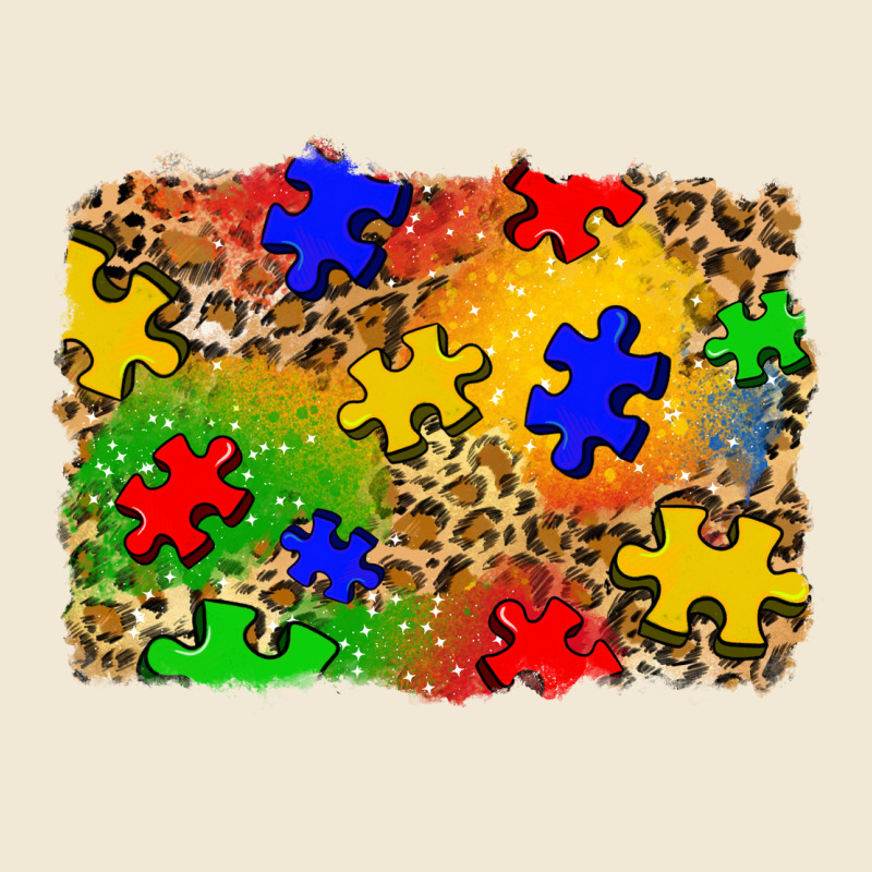 Autism Background Ladies Tee by Zillion Design Studio | Teevron