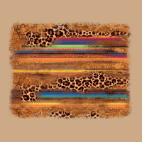 Leopard Serape Background Vintage Hoodie | Teevron