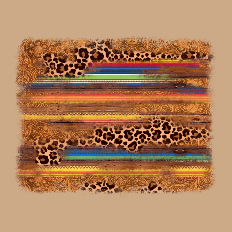 Leopard Serape Background Vintage Hoodie by AdoDesignShop | Teevron