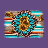 Gemstone Sunflower Background Vintage Hoodie | Teevron