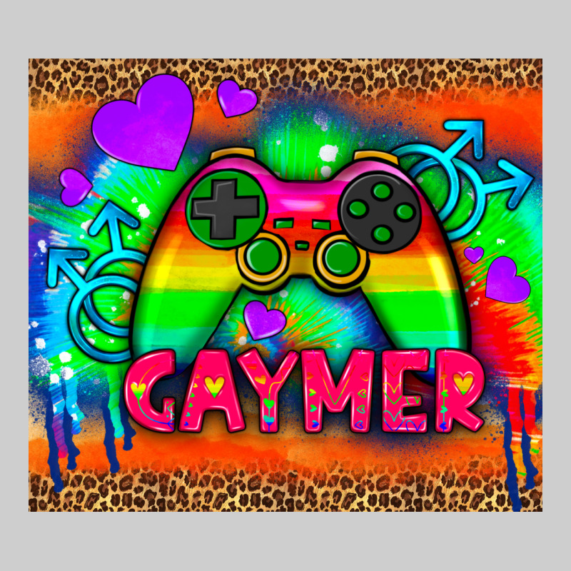 Lgbtq Gaymer And Gender Symbol Tumbler Premium Tee by HRA Design Shop | Teevron