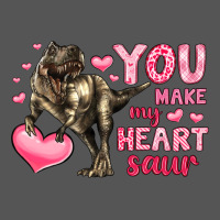 You Make My Heart Saur Zipper Hoodie | Teevron