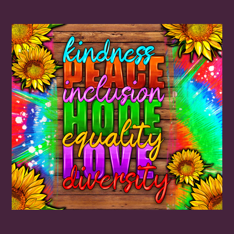 Kindness Peace Inclusion Hope Equality Love Diversity Premium Tee by HRA Design Shop | Teevron
