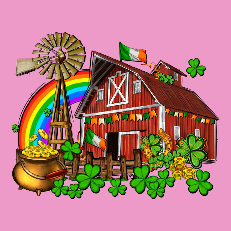 St. Patrick's Farm With Gold Urban Hoodie by OliviaCreatesArt | Teevron