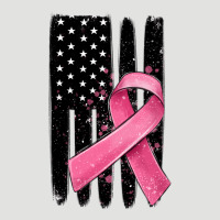 Breast Cancer Ribbon American Flag Classic Tee | Teevron