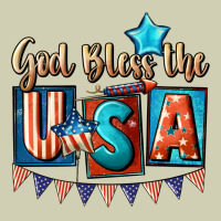 God Bless The Usa 4th Of July Heavy Core Tee | Teevron